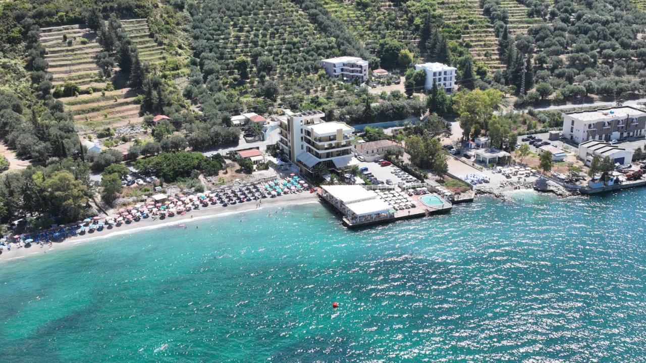 Paradise Beach Hotel Radhimë Exterior foto