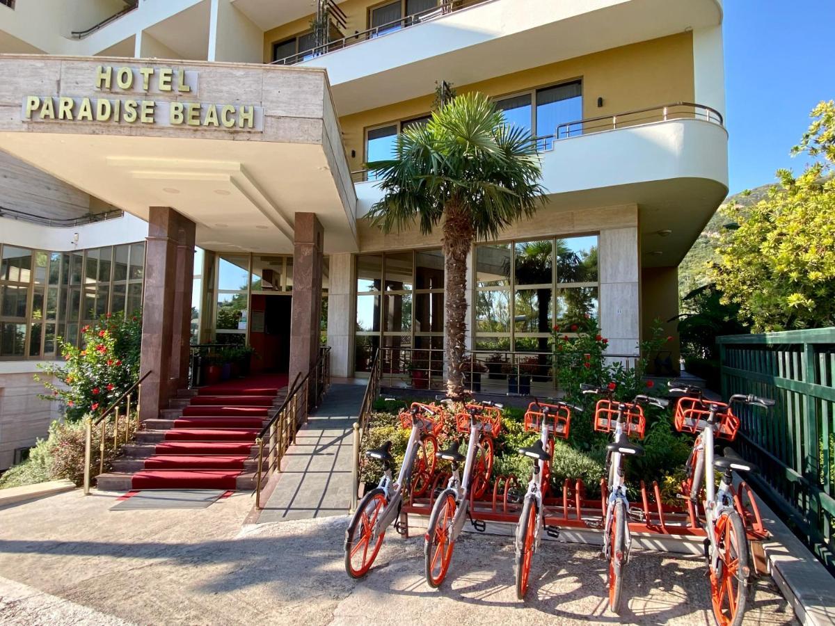 Paradise Beach Hotel Radhimë Exterior foto